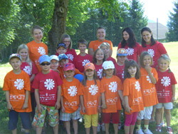 Teilnehmer des Sommercamps